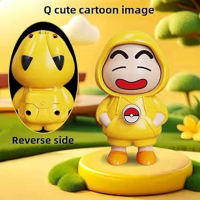 Shinchan Rotating Keychain + phone holder combo